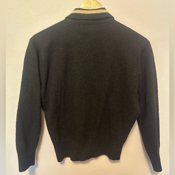 Vintage 1950s cashmere sweater rockabilly style - Picture 4 of 8